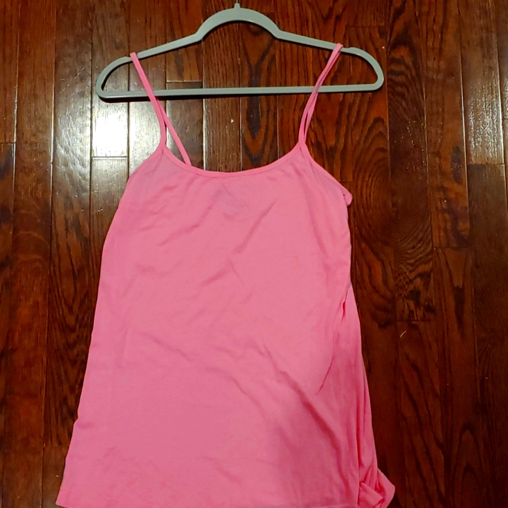 Johnny Wass pink tank top, NWT, Size S